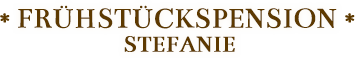 Pension Stefanie - Erika Brosch Logo